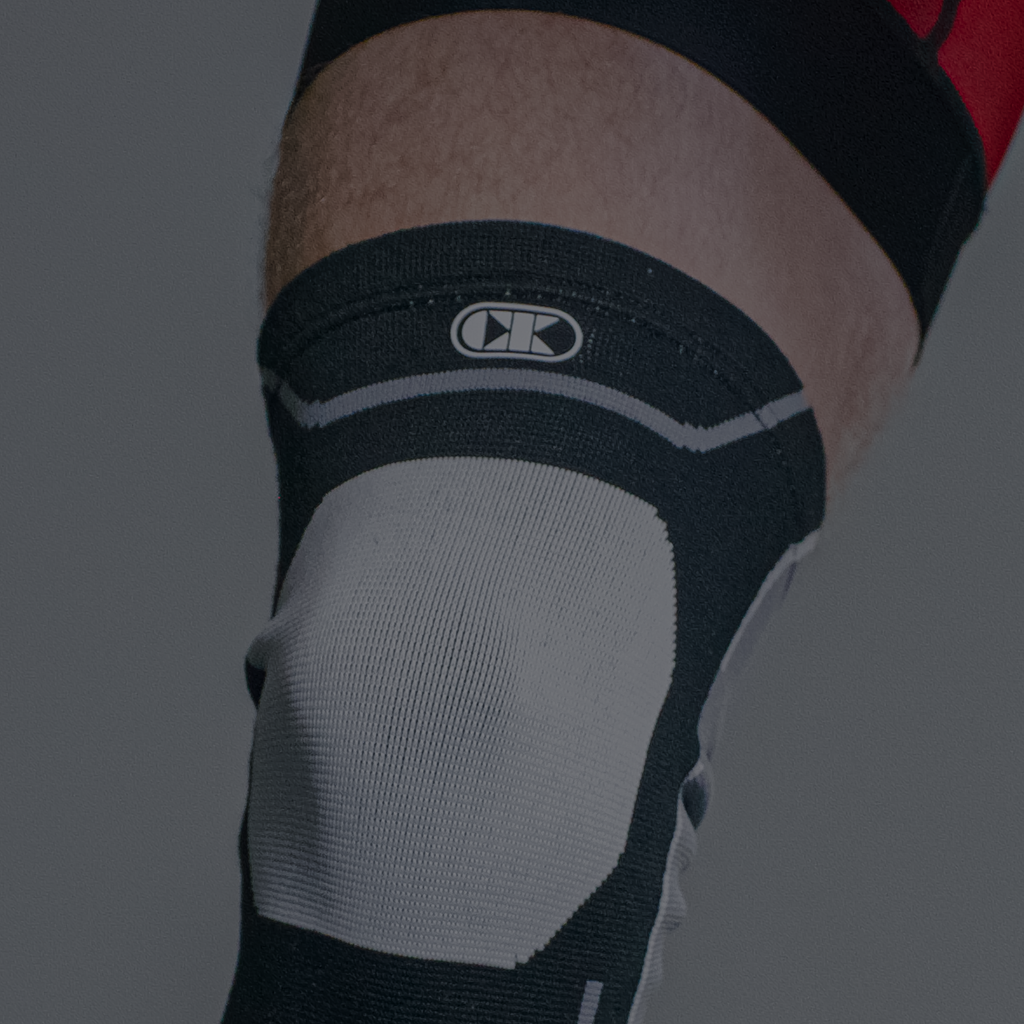 Ginocchiera A Compressione Cliff Keen Sure Shot, Nera, Elastica, Antiusura, Per Uomo E Donna, Taglia Unica